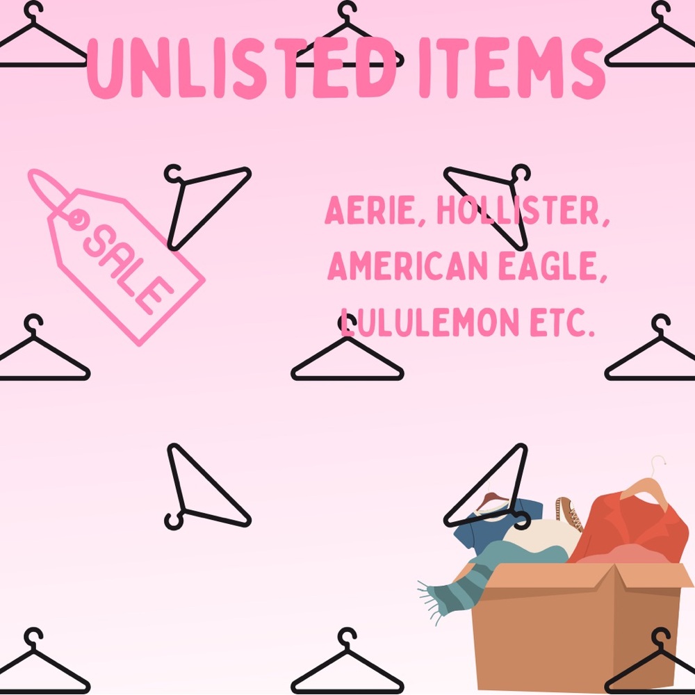 UNLISTED ITEM (posh live)